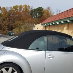 VW black soft top replacement, Volts Wagon Beatle Atlanta GA
